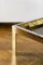 Coffee Table in Brass and Chromed Metal with Glass Top, Italy, 1970 3