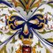 Vaso murale con trifoglio in terracotta di Desvres, XX secolo, Immagine 6