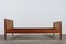 Vintage Danish Teak Rattan Bed, 1960s 6