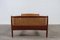 Vintage Danish Teak Rattan Bed, 1960s 7