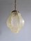 Art Decor Hanging Lamp in Pale Green Crackled Glass, 1930s, Image 10