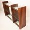 Solid Wood and Crystal Console Table attributed to Carlo Scarpa, 1960s 5