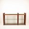 Solid Wood and Crystal Console Table attributed to Carlo Scarpa, 1960s, Image 1