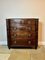 George III Mahogany Bow Fronted Chest of Five Drawers, 1820s 2