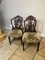 Edwardian Inlaid Mahogany Dining Chairs, 1900s, Set of 4, Image 10