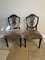 Edwardian Inlaid Mahogany Dining Chairs, 1900s, Set of 4 9