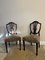 Edwardian Inlaid Mahogany Dining Chairs, 1900s, Set of 4 8
