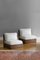Modular Sofa in Bamboo with Dedar Fabric Cushions, Set of 2 3