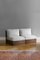 Modular Sofa in Bamboo with Dedar Fabric Cushions, Set of 2, Image 1
