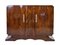 French Art Deco Sideboard in Caucasian Walnut with Sliding Fittings, 1930s 1