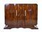 French Art Deco Sideboard in Caucasian Walnut with Sliding Fittings, 1930s, Image 1