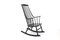 Rocking Chair Grandessa en Hêtre Noir par Lena Larsson pour Nesto, 1960s 1