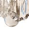 Französischer Kronleuchter aus Bronze mit klaren und violetten Tropfen, 19. Jh. 5