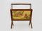 Walnut Magazine Rack from Ico Parisi, Italy, 1950s 2