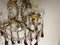 Applique grandi Maccheroni in vetro di Murano con perline in cristallo, anni '50, set di 2, Immagine 5