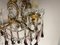 Large Crystal Beaded Macaroni Murano Glass Sconces, 1950s, Set of 2, Image 5