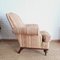 20th Century Large Victorian Club Armchair and Ottoman, Set of 2, Image 14