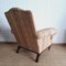 20th Century Large Victorian Club Armchair and Ottoman, Set of 2, Image 15