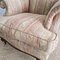 20th Century Large Victorian Club Armchair and Ottoman, Set of 2, Image 21