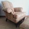 20th Century Large Victorian Club Armchair and Ottoman, Set of 2, Image 6