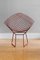 Diamond Chairs in Red Lacquer by Harry Bertoia for Knoll Inc. / Knoll International, 1950s, Set of 2, Image 1