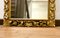 Espejo de pared florentino grande de madera dorada, años 30, Imagen 12