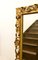 Espejo de pared florentino grande de madera dorada, años 30, Imagen 6