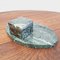 Art Deco Desk Set in Green Marble, Italy, 1930s, Set of 6 18