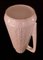 Vintage German Europe Line Series Ceramic Vase in the Form of Handle Jug with White Geometric Relief from Scheurich 4