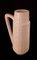 Vaso vintage in ceramica della serie Europe Line a forma di brocca con motivo geometrico bianco di Scheurich, Germania, Immagine 3