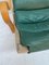 Pernilla 69 Armchair in Green Leather by Bruno Mathsson for Dux, 1960s, Image 7