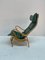 Pernilla 69 Armchair in Green Leather by Bruno Mathsson for Dux, 1960s, Image 4