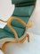 Fauteuil Pernilla 69 en Cuir Vert par Bruno Mathsson pour Dux, 1960s 9