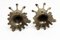 Flowers Candle Holders in Bronze and Glass, 1960s, Set of 2, Image 5