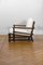 Armchair with Pof McGuire San Francisco in Wood with Leather Ligatures, 1970s, Set of 2, Image 4