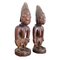 Yoruba Twin Male Ibeji Figures, Nigeria, 1960s, Set of 2 1