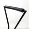 Italian Modern High Stool in Black Metal and Rubber, 1980s, Image 8