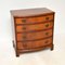 Vintage Georgian Style Bow Front Chest of Drawers, 1950 2