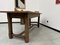 French Farm Table in Oak and Walnut, 1950s, Image 13