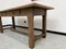 French Farm Table in Oak and Walnut, 1950s, Image 21