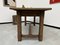 French Farm Table in Oak and Walnut, 1950s, Image 10