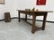 French Farm Table in Oak and Walnut, 1950s, Image 3