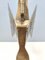 Italian Artist, Goddess Nike, Brass on Marble Pedestal, 1940s-1950s 9