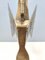 Italian Artist, Goddess Nike, Brass on Marble Pedestal, 1940s-1950s, Image 9
