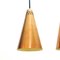 Mid-Century Scandinavian Copper & Teak Pendant by Hans-Agne Jakobsson for Hans-Agne Jakobsson Ab Markaryd, Sweden, 1950s, Image 3