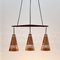 Mid-Century Scandinavian Copper & Teak Pendant by Hans-Agne Jakobsson for Hans-Agne Jakobsson Ab Markaryd, Sweden, 1950s 4