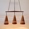 Skandinavische Mid-Century Hängelampe aus Kupfer & Teak von Hans-Agne Jakobsson für Hans-Agne Jakobsson Ab Markaryd, Schweden, 1950er 7