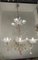 Lámpara de araña veneciana grande de cristal de Murano, años 60, Imagen 12