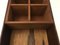Mahogany Shelf for Collectible Trinkets, 1940s 24
