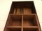 Mahogany Shelf for Collectible Trinkets, 1940s 32